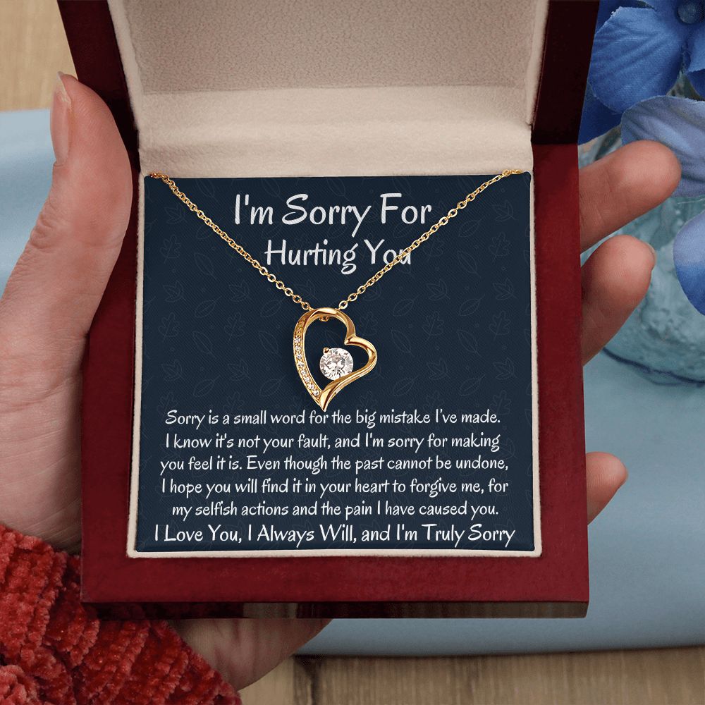 To My Lovely Wife, Forever Love Necklace, Birthday Gift For Her, Christmas Gift
