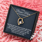 Stepmother Wedding Gift from Bride, Forever Love Necklace, Bonus Mom Gift, To Stepmom of the Bride Gift, Wedding Jewelry for Stepmom