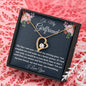 To My Girlfriend Necklace Gift, Forever Love Necklace For Her Birthday, Anniversary Gift, Gift For Her, Gift For Girlfriend