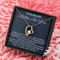 Mother-In Law Gift, Forever Love Necklace, To My Husbands Mom Gift, Mother's Day Gift, Christmas Gift for Husband's Mom