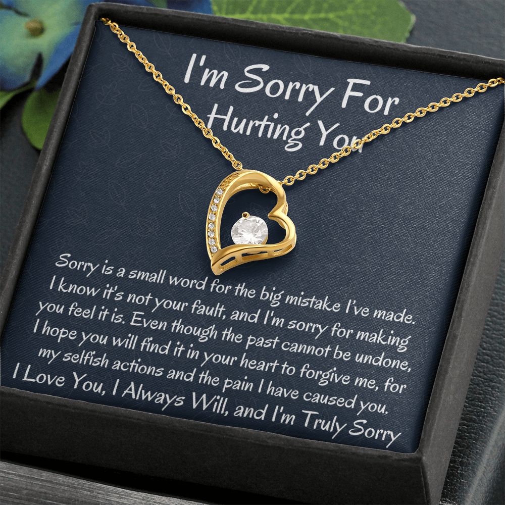 To My Lovely Wife, Forever Love Necklace, Birthday Gift For Her, Christmas Gift