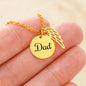 Loving Dad Remembrance Necklace