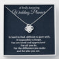 Wedding Planner Gift, Appreciation Gift For A Wedding Planner, Love Knot Necklace, Personalized Wedding Planner Gift, Jewelry Gift For Women