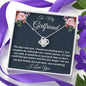 To My Girlfriend Necklace Gift, Love Knot Necklace For Her Birthday, Anniversary Gift, Gift For Her, Gift For Girlfriend