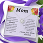Funny Mother's Day Gift, Love Knot Necklace, Mom Gift Idea, Mom Gift From Daughter Necklace, Mom Gift From Son