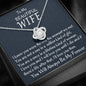 Necklace Gift For Her, Anniversary Gift Necklace, Birthday Gift, Love Knot Necklace Gift For Her, Gift For Wife,