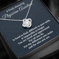 Physician Assistant Gift, Appreciation Gift For A Physician Assistant, Love Knot Necklace, Personalized Physician Assistant Gift, Jewelry Gift For Women