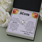 Funny Mother's Day Gift, Love Knot Necklace, Mom Gift Idea, Mom Gift From Daughter Necklace, Mom Gift From Son