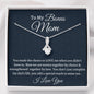 Stepmom Necklace Gift, Gift For Bonus Mom, Beautiful Necklace, Birthday Gift For Stepmom From Stepdaughter Gift From Stepson