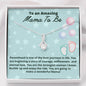 Mama To Be Necklace Gift, Baby Shower Gift for Expecting Moms, Mom to Be, New Mom Gift, Pregnancy gift