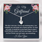 To My Girlfriend Necklace Gift, Beautiful Necklace For Her Birthday, Anniversary Gift, Gift For Her, Gift For Girlfriend
