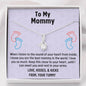 Mom To Be Gift, Beautiful Necklace Gift For Expecting Mom, Mommy To Be Gift Mommy Present From Unborn Baby, Pregnancy Gift