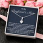 To My Boyfriend's Mom Gift, Beautiful Necklace, Christmas Gift for Boyfriend's Mom Gift for Boyfriend's Mom From Girlfriend
