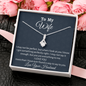 To My Wife Gift, Beautful Necklace, Valentine’s Gift For Wife or Soulmate, Birthday Gift From Husband, Gift For Her