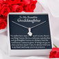 To My Goddaughter Necklace Gift, Goddaughter Gift from Godmother, Gift for First Communion, Confirmation, Birthday