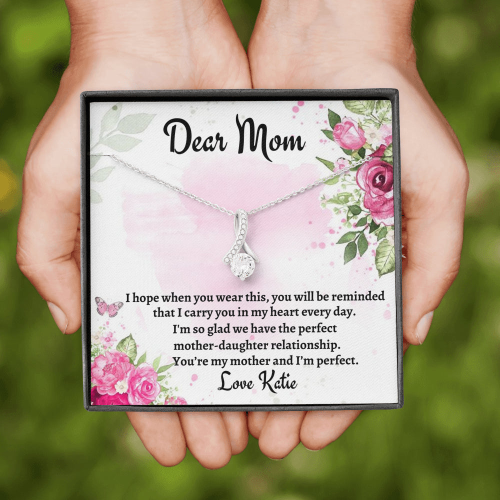 Gift for Mom, Beautiful Necklace Gift For Mom, Birthday Gift, Present From Daughter to Mother Christmas Gift