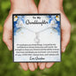 To My Granddaughter Beautiful Necklace Gift, Know You Are Deeply Loved Necklace, Gift for Daughter from Nana Birthday, Graduation or Christmas Present