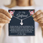 To My Girlfriend Necklace Gift, Beautiful Necklace For Her Birthday, Anniversary Gift, Gift For Her, Gift For Girlfriend