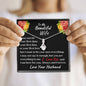 To My Beautiful Wife You Are Everything To Me, Anniversary Gift, Birthday Gift, Necklace for Wife