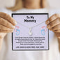 Mom To Be Gift, Beautiful Necklace Gift For Expecting Mom, Pregnancy Gift, Mama Present From Unborn Baby, Mommy To Be Gift