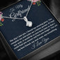 To My Girlfriend Necklace Gift, Beautiful Necklace For Her Birthday, Anniversary Gift, Gift For Her, Gift For Girlfriend