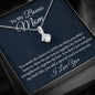 Stepmom Necklace Gift, Gift For Bonus Mom, Beautiful Necklace, Birthday Gift For Stepmom From Stepdaughter Gift From Stepson