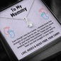 Mom To Be Gift, Beautiful Necklace Gift For Expecting Mom, Pregnancy Gift, Mama Present From Unborn Baby, Mommy To Be Gift