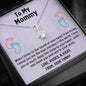 Mom To Be Gift, Beautiful Necklace Gift For Expecting Mom, Mommy To Be Gift Mommy Present From Unborn Baby, Pregnancy Gift