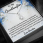 To My Granddaughter Beautiful Necklace Gift, Know You Are Deeply Loved Necklace, Gift for Daughter from Nana Birthday, Graduation or Christmas Present
