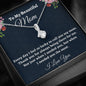 Gift for Mom, Birthday Gift for Mom, Beautiful Necklace, Present From Daughter to Mother Christmas Gift From Son