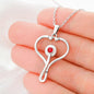 Coworker Necklace Gift, Appreciation Gift For A Coworker, Stethoscope Necklace Nurse Colleague Gift, Jewelry Gift For Women Nurses