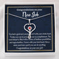 New Job Gift For Her, Stethoscope Necklace, Congratulations On New Job, Leaving Gift, New Beginnings Necklace Gift, Promotion Gifts For Women