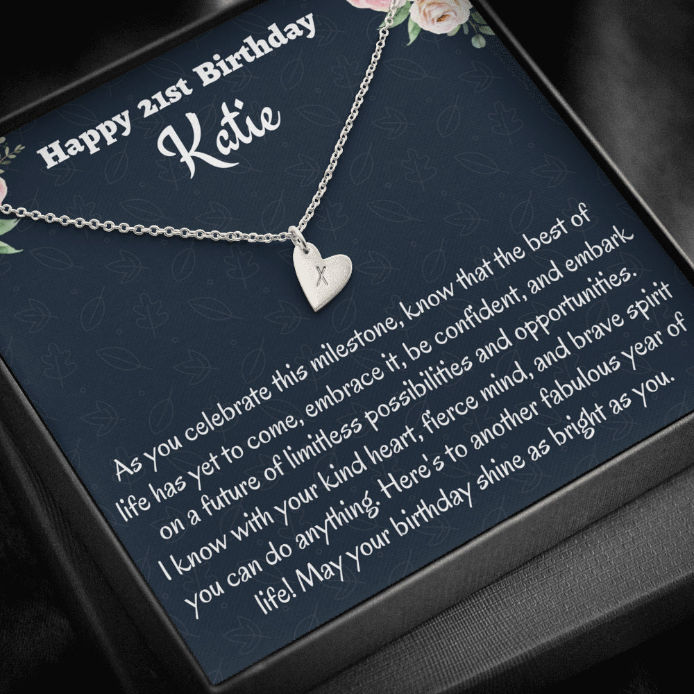 Personalized 21st Birthday Gift, Sweetest Hearts Necklace, Birthday Pr –  All Family Gear Collections