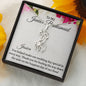 Junior Bridesmaid Gift Necklace, Giraffe Necklace Personalized Flower Girl Gift for Junior Bridesmaid, Jewelry for jr Bridesmaid