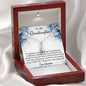To My Granddaughter Beautiful Necklace Gift, Know You Are Deeply Loved Necklace, Gift for Daughter from Nana Birthday, Graduation or Christmas Present