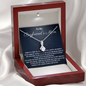 To My Boyfriend's Mom Gift, Beautiful Necklace, Christmas Gift for Boyfriend's Mom Gift for Boyfriend's Mom From Girlfriend
