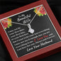 To My Beautiful Wife You Are Everything To Me, Anniversary Gift, Birthday Gift, Necklace for Wife