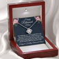 Retirement Gifts for Mom Necklace, Love Knot Necklace, Happy Retirement Gifts for Retiring Mother, Mom Retirement Gift