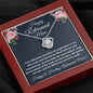 Retirement Gifts for Mom Necklace, Love Knot Necklace, Happy Retirement Gifts for Retiring Mother, Mom Retirement Gift