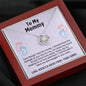 Mom To Be Gift, Love Knot Necklace Gift For Expecting Mom, Pregnancy Gift, Mama Present From Unborn Baby, Mommy To Be Gift