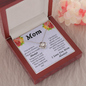 Funny Mother's Day Gift, Love Knot Necklace, Mom Gift Idea, Mom Gift From Daughter Necklace, Mom Gift From Son