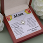 Funny Mother's Day Gift, Love Knot Necklace, Mom Gift Idea, Mom Gift From Daughter Necklace, Mom Gift From Son