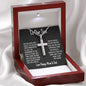 To Our Son On Your Graduation - Cross Necklace