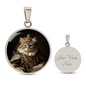 Circle Photo Necklace