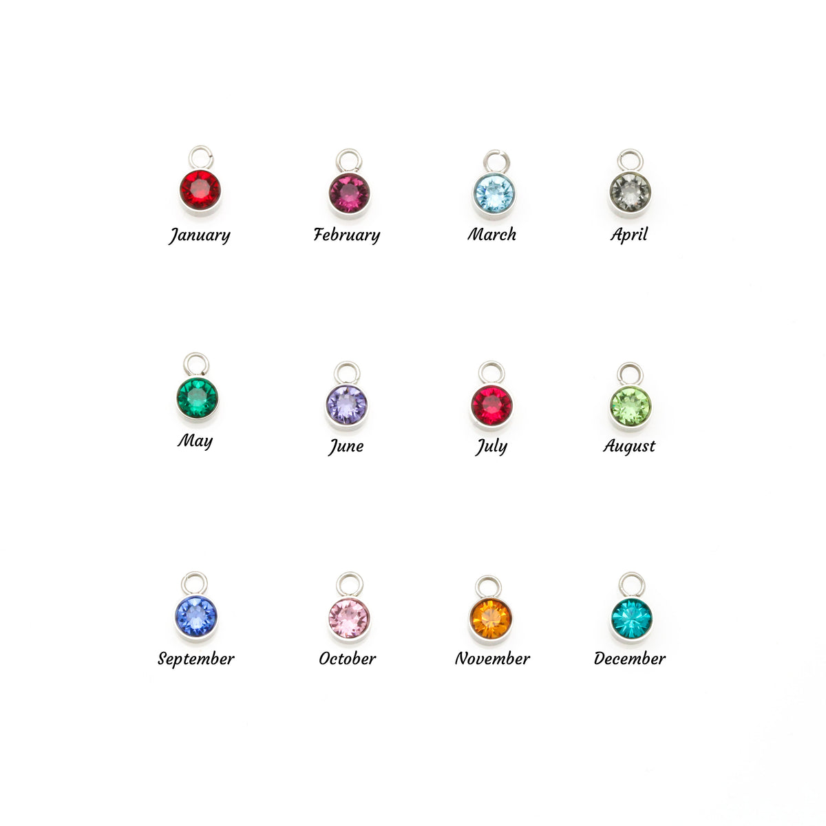 To My Bonus Daughter Personalized Cursive Name Necklace & Birthstone Gift | Custom Stepdaughter Birthday & Graduation Jewelry