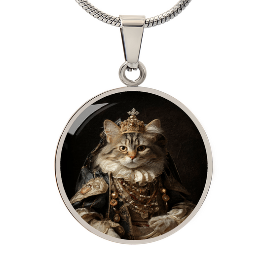 Circle Photo Necklace