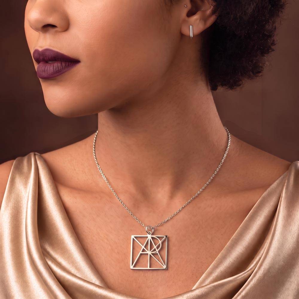 Custom Monogram Name Necklace, Personalized Necklace