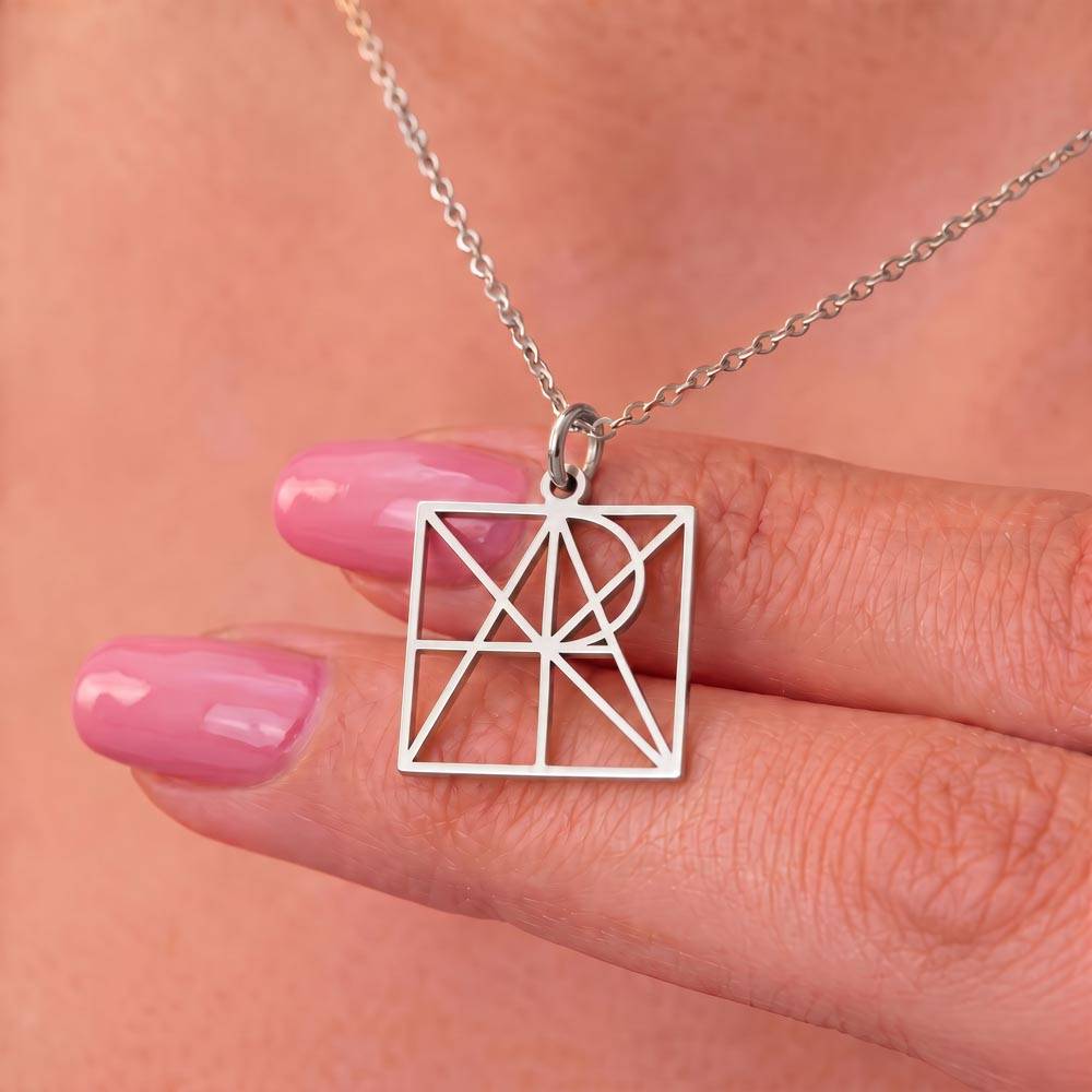 Custom Monogram Name Necklace, Personalized Necklace