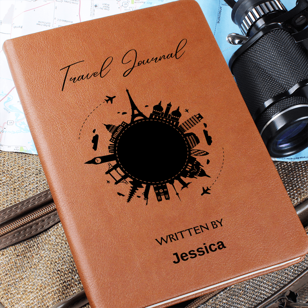 Custom Travel Journal, Personalized Diary, Adventure Journal,  Personalized Leather Planner Gift , Travel Planning Notebook, Gift for Travelers