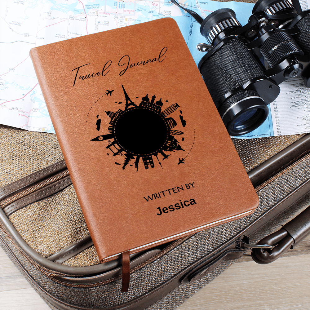 Custom Travel Journal, Personalized Diary, Adventure Journal,  Personalized Leather Planner Gift , Travel Planning Notebook, Gift for Travelers